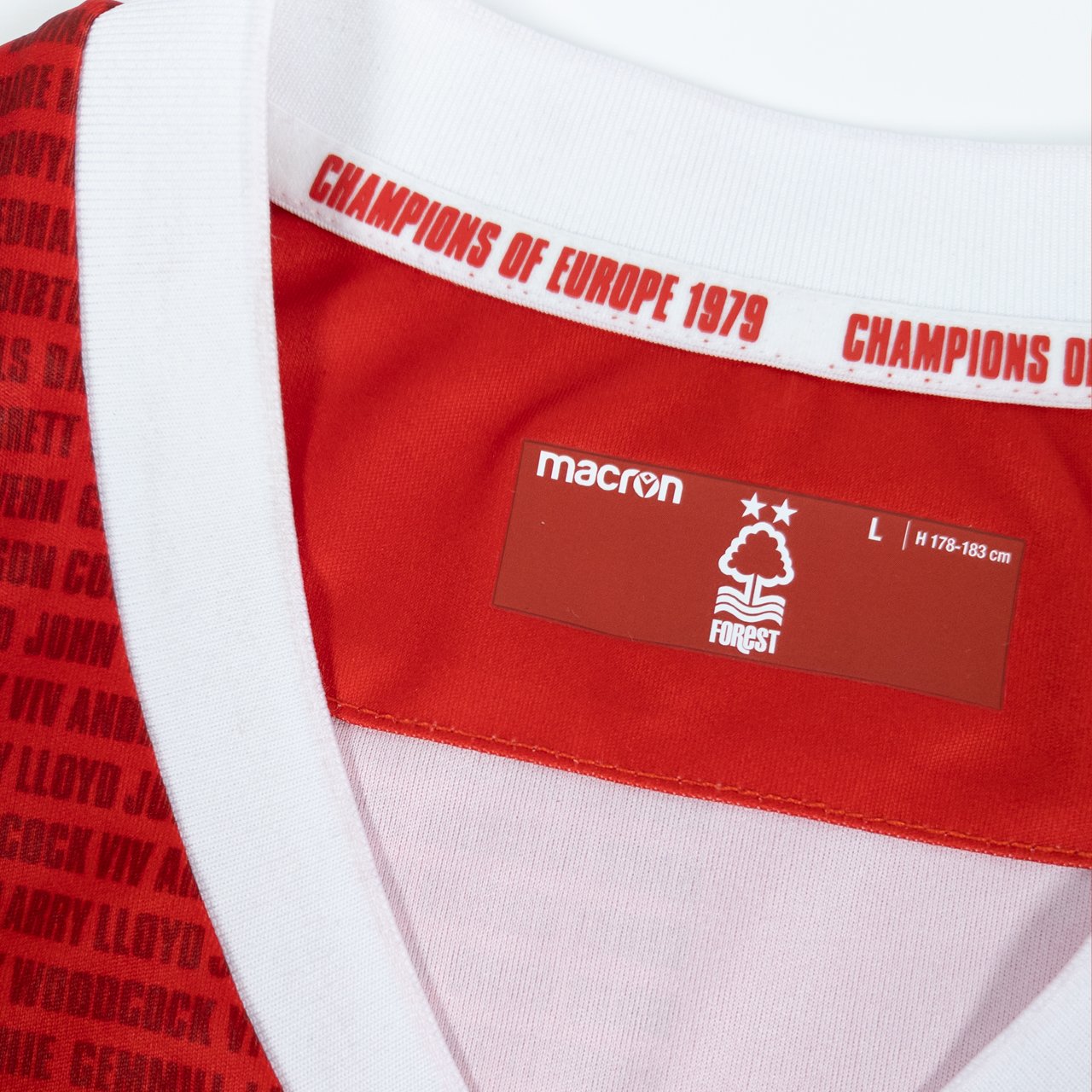 Maillot Domicile Nottingham Forest Macron – Rouge, Taille L Homme, Occasion