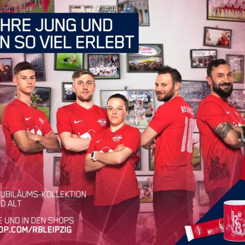Image de l'article Le RB Leipzig fête ses 10 ans avec un maillot spécial