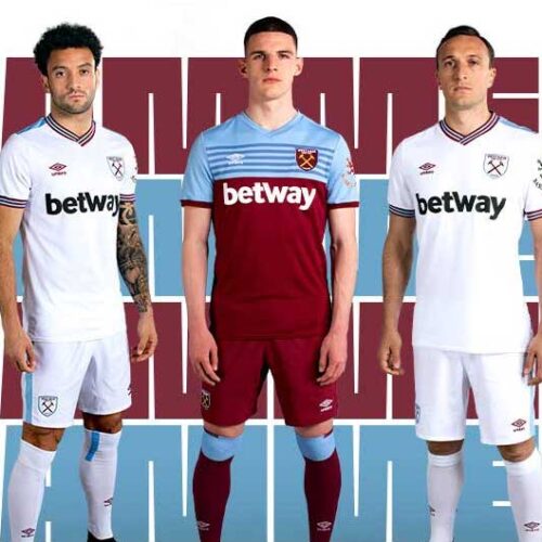 Image de l'article Umbro dévoile les maillots 2019-2020 de West Ham United
