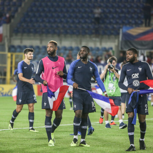 Image de l'article Les chaussures des 23 joueurs de l'équipe de France Espoirs pour l'Euro 2019