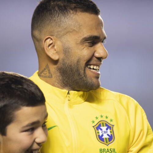 Image de l'article Dani Alves s'affiche avec une Nike Mercurial Superfly personnalisée
