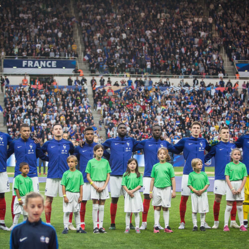 Image de l'article Les chaussures des 23 Bleus pour les matchs contre l'Albanie et Andorre