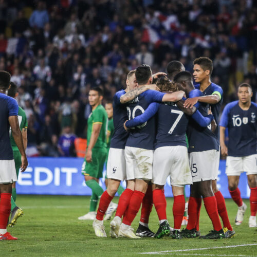 Image de l'article Les chaussures des 23 Bleus pour les matchs contre l’Islande et la Turquie