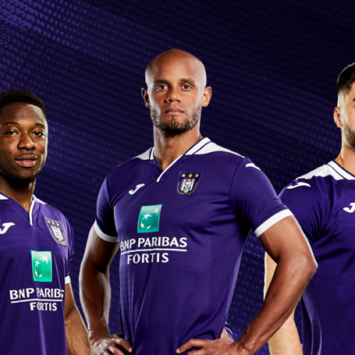 Image de l'article Anderlecht et Joma dévoilent les maillots 2019-2020