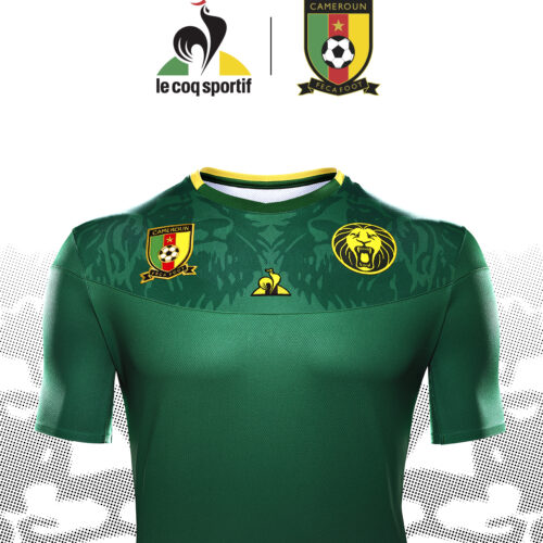 Image de l'article Le Coq Sportif présente les maillots du Cameroun