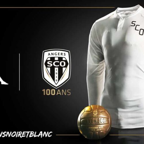 Image de l'article Angers SCO et Kappa dévoilent un maillot pour le centenaire du club