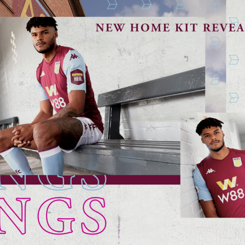 Image de l'article Kappa dévoile les maillots 2019-2020 d'Aston Villa