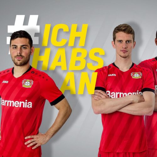 Image de l'article Jako et le Bayer Leverkusen lancent les maillots 2019-2020
