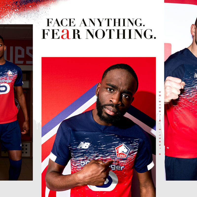 New Balance dévoile les maillots 2019-2020 de Lille