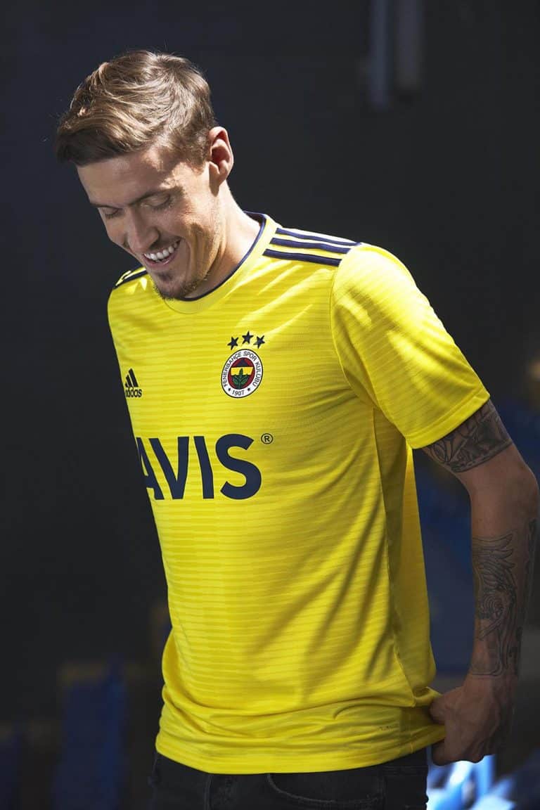 Short Fenerbahce Istanbul – Saison 2018/2019 – Away – Taille 164 – Adidas – Bleu