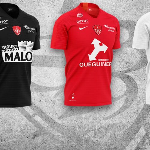 Image de l'article Le Stade Brestois 29 et Nike dévoilent les maillots 2019-2020