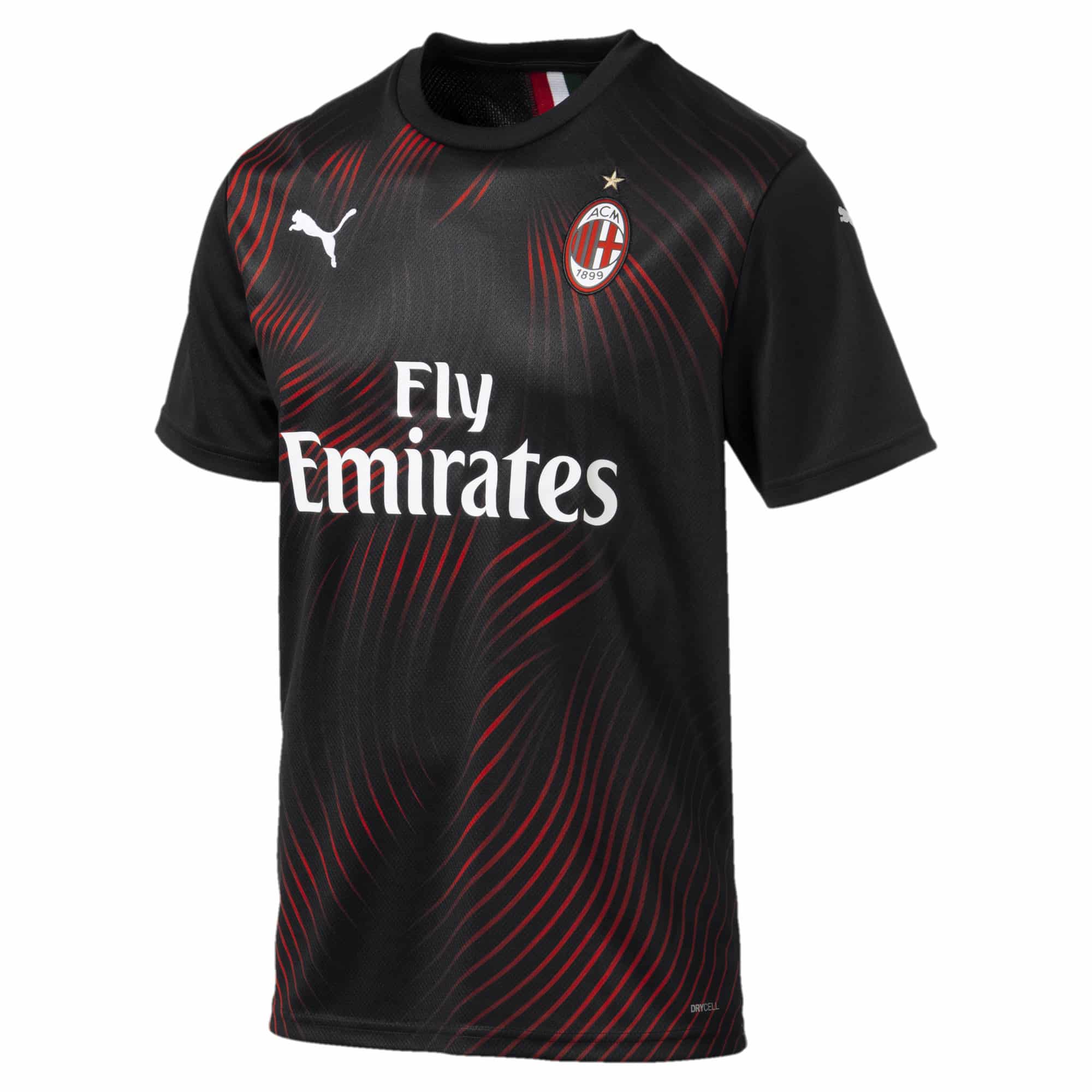 Maillot AC Milan Gardien – Puma – Noir – Taille S – Neuf Avec étiquettes