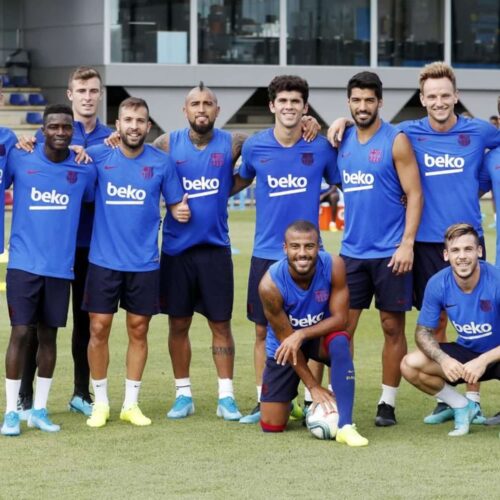 Image de l'article #BootsMercato : Antoine Griezmann et Luis Suarez en chaussures masquées