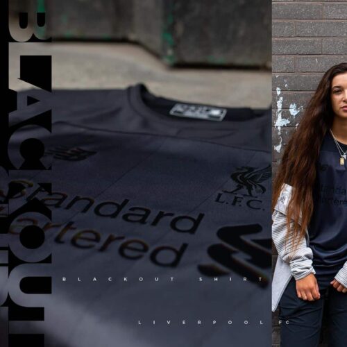 Image de l'article New Balance dévoile un maillot blackout pour Liverpool !