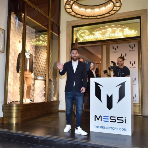 Image de l'article Lionel Messi débarque dans l'univers de la mode !