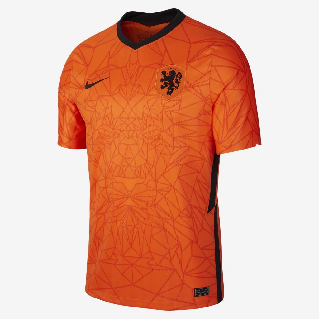 Les maillots des PaysBas de l