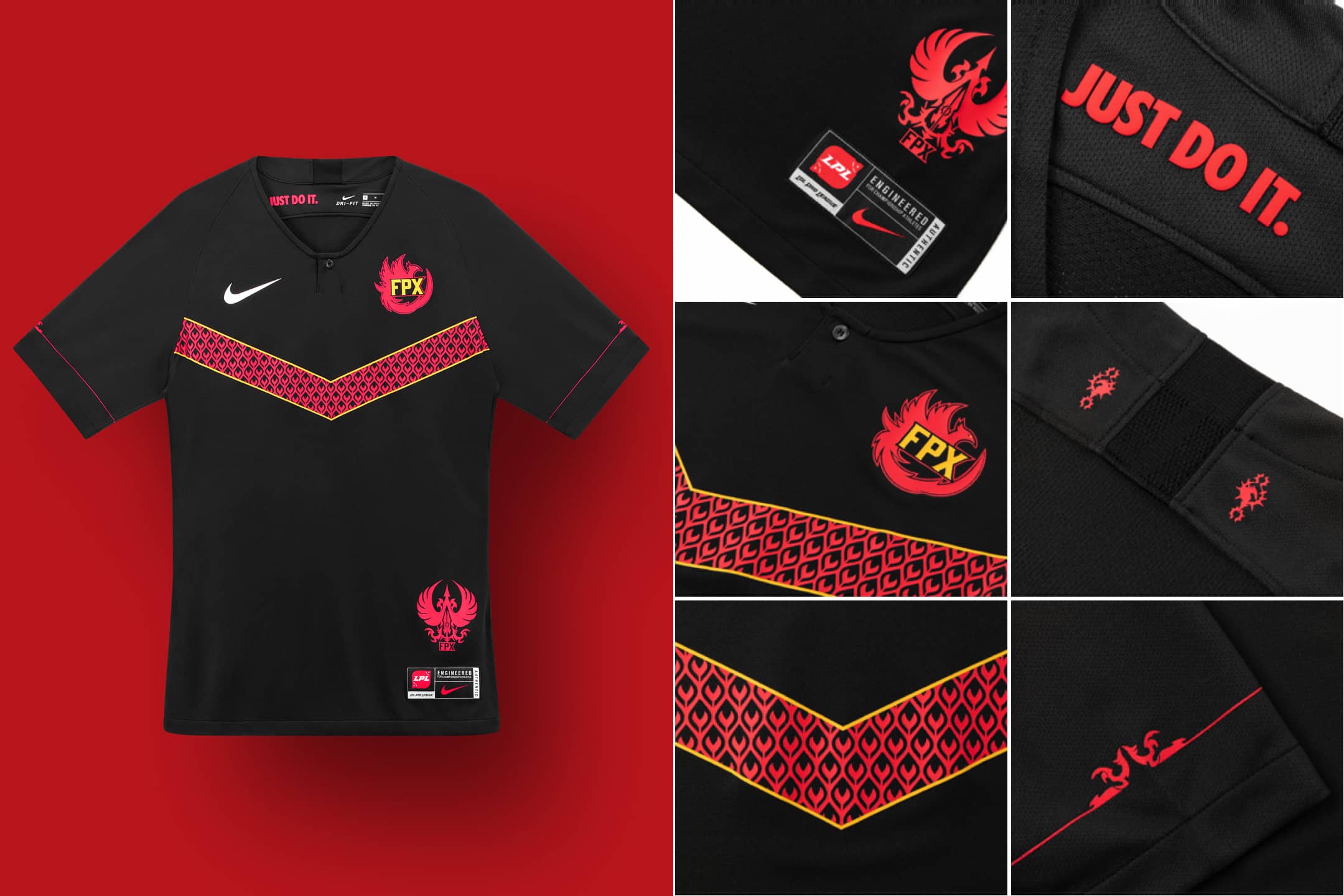 maillots-nike-league-of-legends-pro-league-chine-FunPlusPhoenix