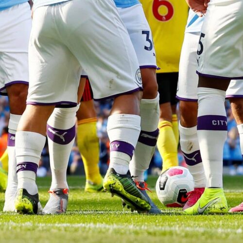 Image de l'article Les chaussures de Manchester City - Atalanta Bergame