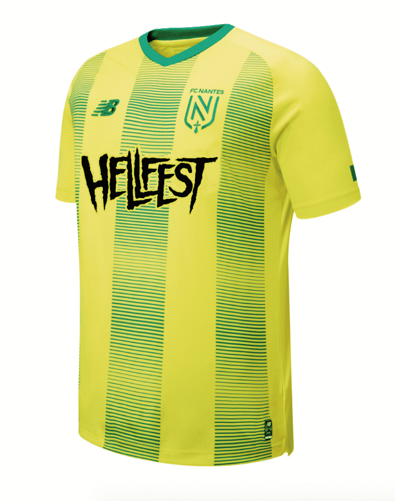 maillot FCNA - FC Nantes F. PANCRATE - porté - taille XL - saison 2013