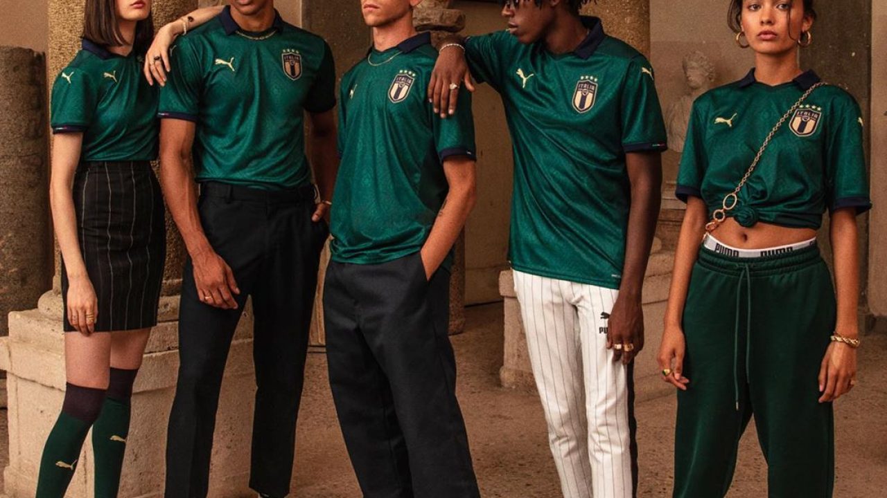 uniforme italia puma