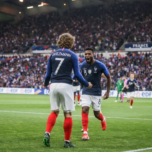 Image de l'article Les chaussures des 23 Bleus face à la Moldavie et l'Albanie