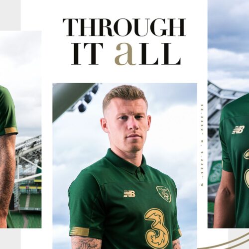 Image de l'article L'Irlande et New Balance dévoilent les maillots pour 2020