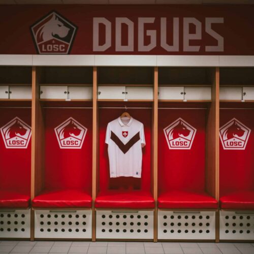 Image de l'article New Balance dévoile un maillot spécial pour les 75 ans du LOSC
