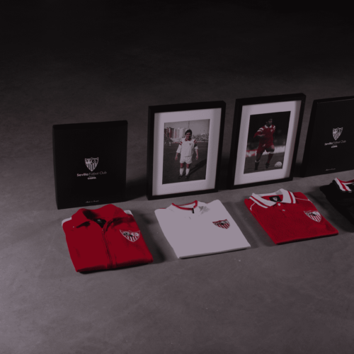 Image de l'article Copa réédite les maillots du FC Séville époque Diego Maradona
