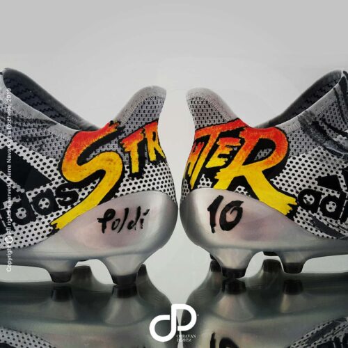 Image de l'article Une paire de crampons Street Fighters pour Lukas Podolski !
