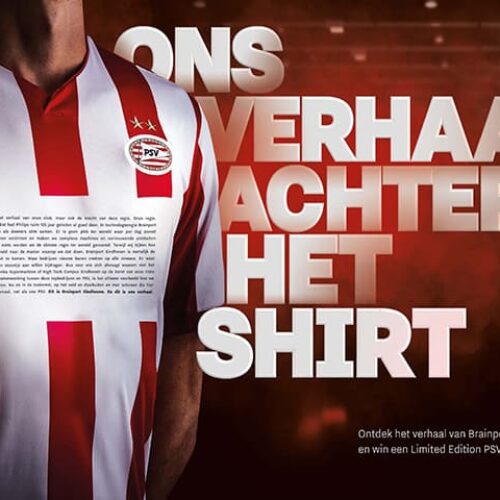 Image de l'article Le PSV Eindhoven joue avec un flocage de 1326 lettres !
