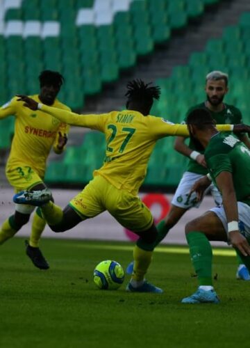 Image de l'article Le FC Nantes joue avec son maillot d'entrainement face à Saint-Etienne !