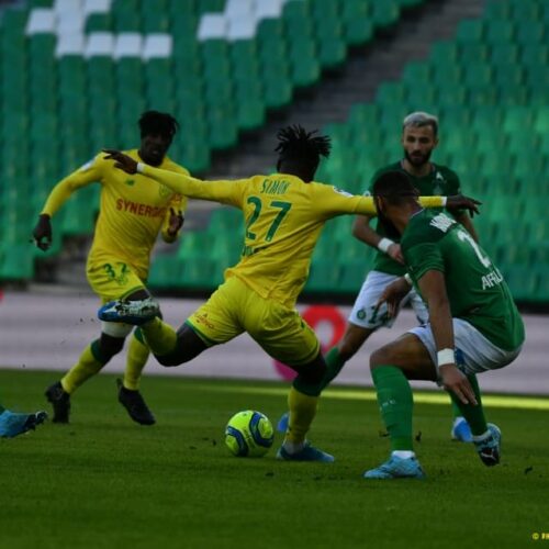 Image de l'article Le FC Nantes joue avec son maillot d'entrainement face à Saint-Etienne !