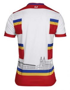 Pourquoi Mayence 05 a porté ce maillot arlequin