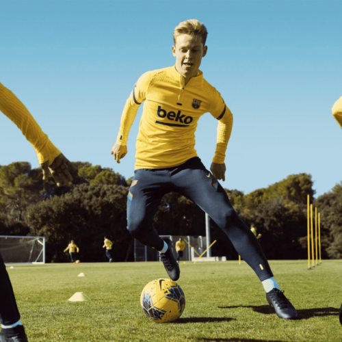 Image de l'article Nike présente les nouvelles tenues d'entrainements du FC Barcelone et sa nouvelle technologie