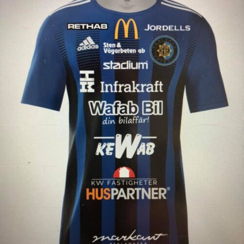 Image de l'article Record de sponsors sur le maillot d'un club suédois !