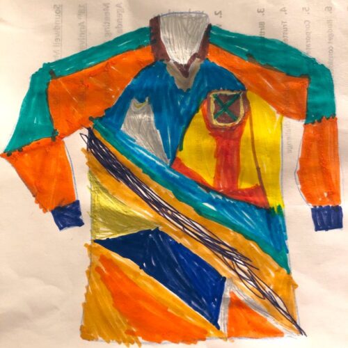 Image de l'article Quand le simple dessin d'un enfant devient un vrai maillot de foot