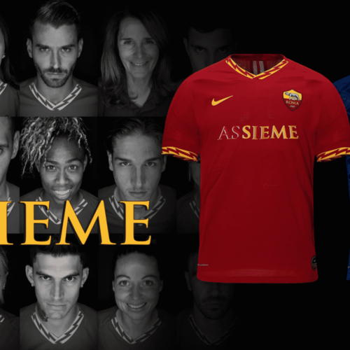 Image de l'article Des maillots spéciaux de la Roma pour aider à la lutte contre le coronavirus