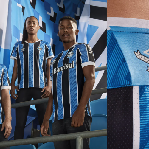 Image de l'article Le Gremio et Umbro dévoilent les maillots 2020-2021