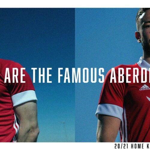 Image de l'article adidas présente les maillots 2020-2021 de Aberdeen