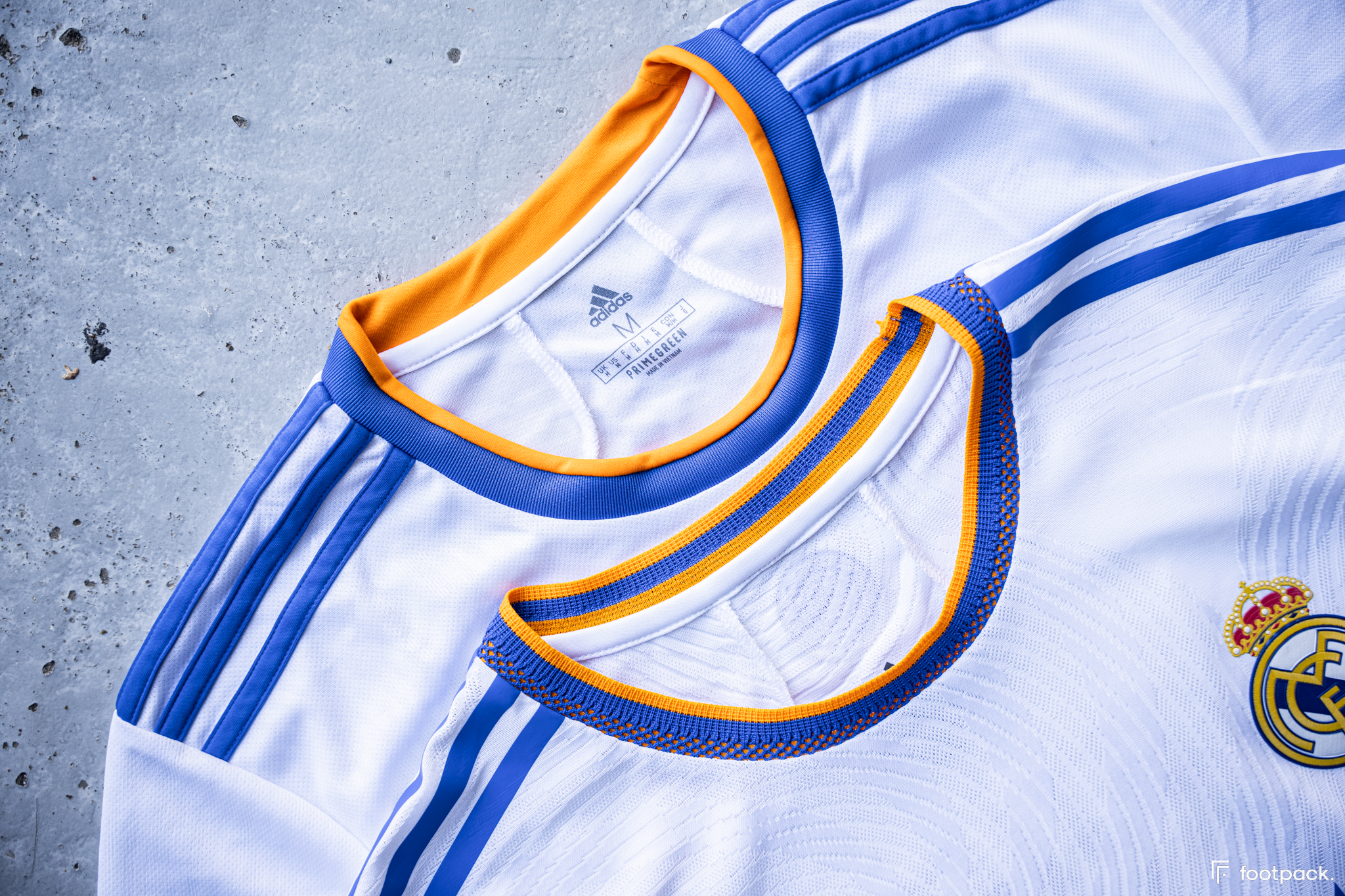 Différences maillots adidas Réplica Authentique