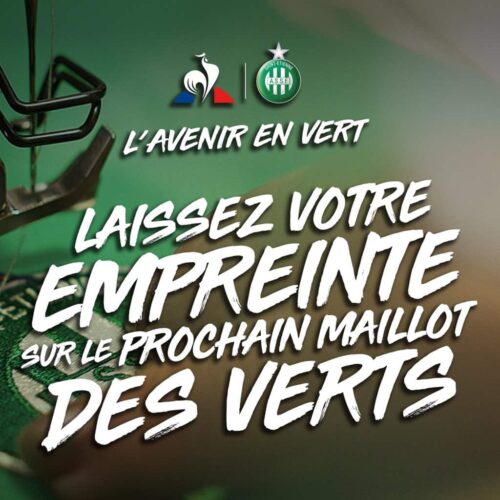 Image de l'article Le Coq Sportif prolonge de 5 saisons avec l'AS Saint-Etienne
