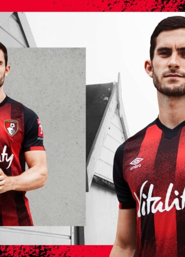 Maillot Domicile Bournemouth 2020/2021 - Umbro - Taille L - Très Bon état
