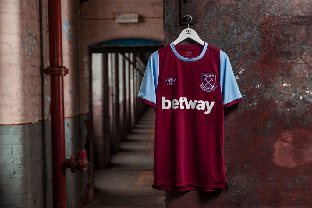 west ham maillot