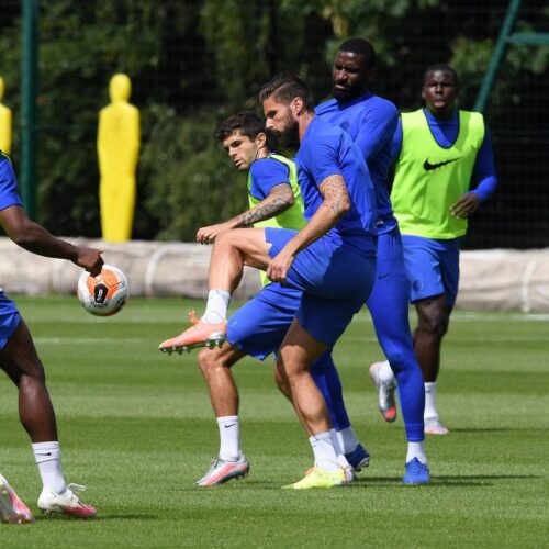 Image de l'article Olivier Giroud s'entraine avec des chaussettes de performances Ranna !