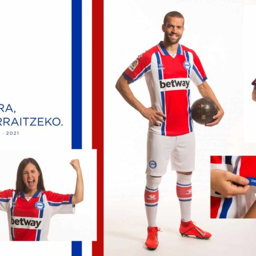 Image de l'article Kelme et le Deportivo Alavés présentent les maillots 2020-2021