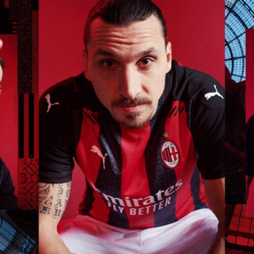 Image de l'article Puma et l'AC Milan dévoilent les maillots 2020-2021
