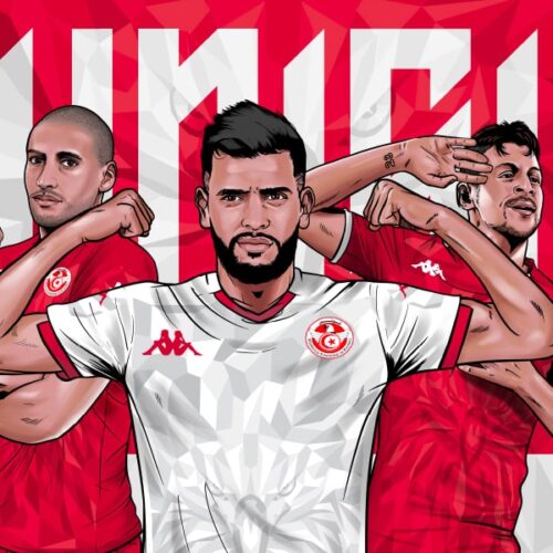 Image de l'article Kappa présente les maillots de la Tunisie pour 2020