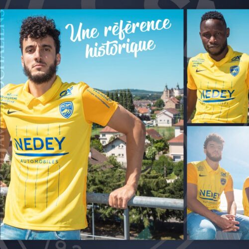 Image de l'article Sochaux présente ses maillots Nike pour 2020-2021