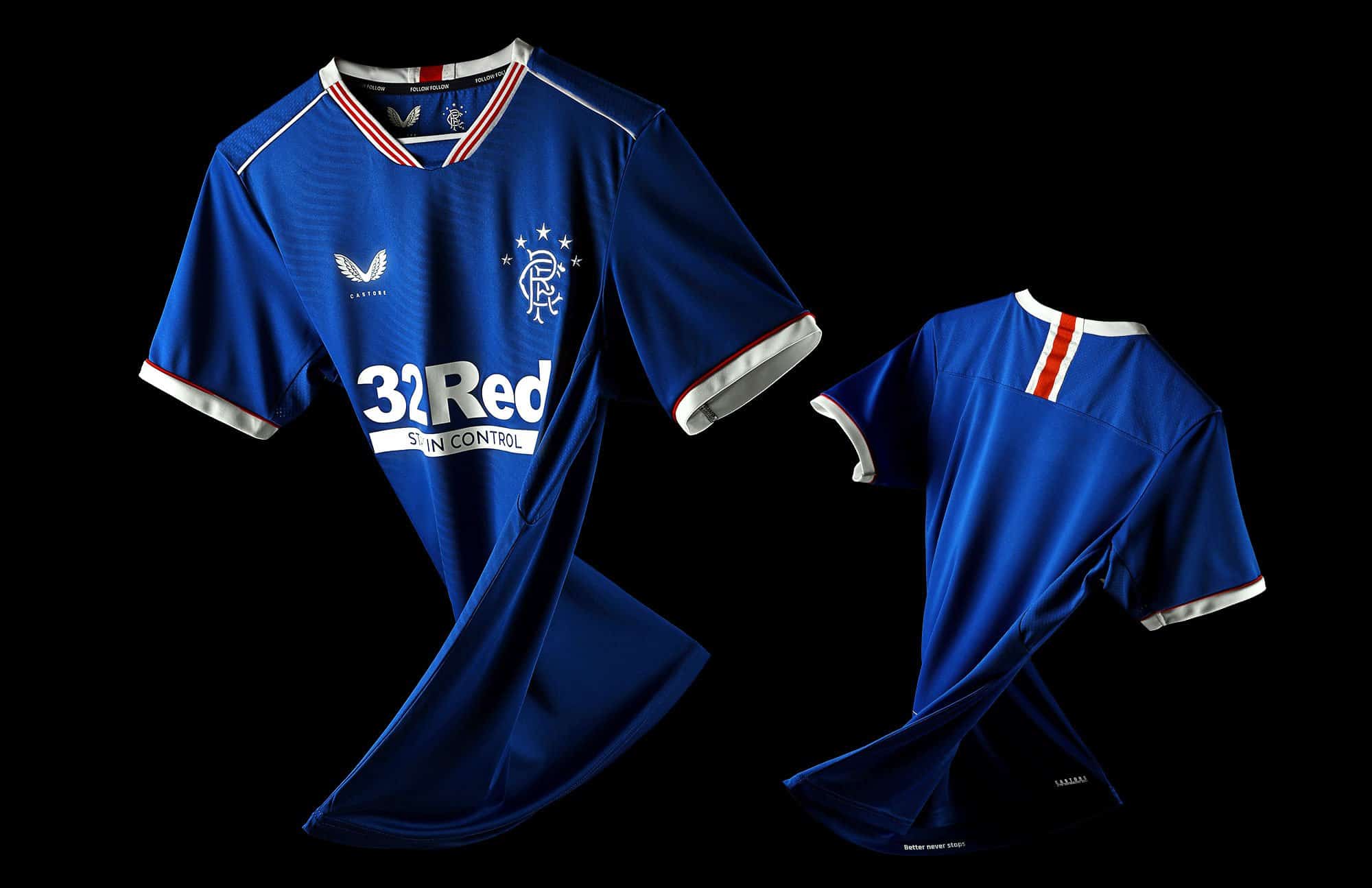 Écharpe Supporter Rangers – Foulard Football Aux Couleurs Du Club