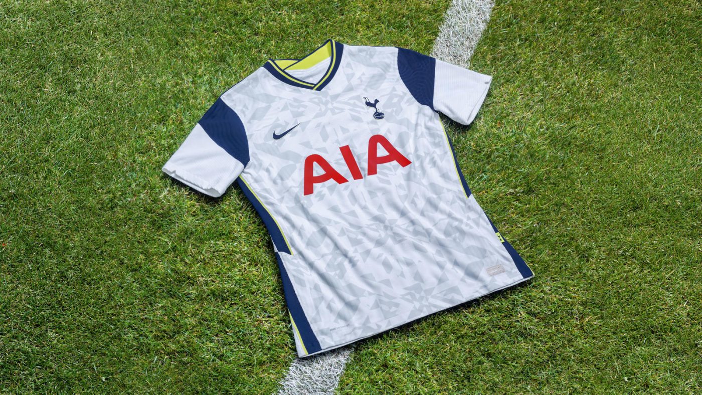 Nike et Tottenham dévoilent les maillots 20202021